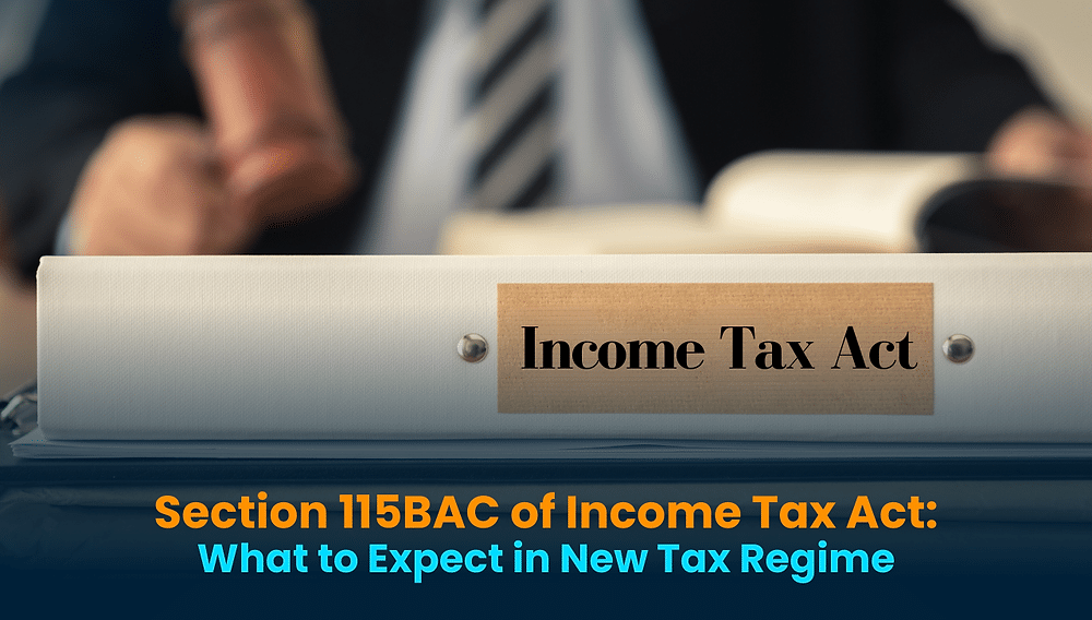 New Tax Regime under Section 115BAC for AY 2025-26