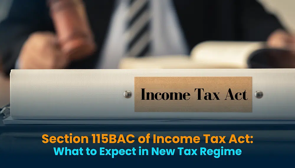 New Tax Regime under Section 115BAC for AY 2025-26