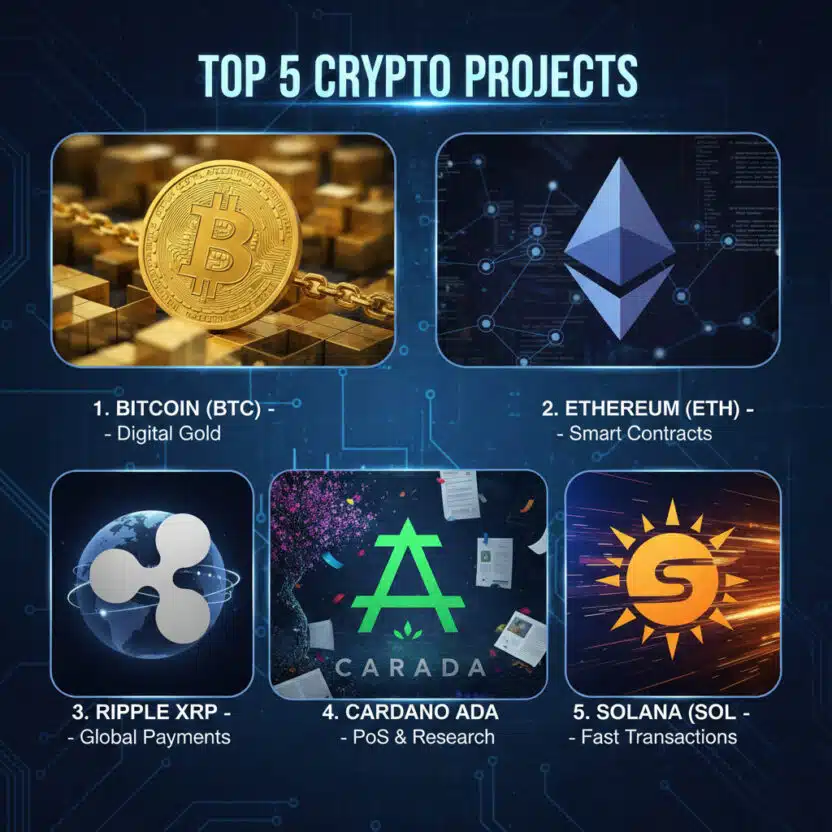 Top 5 Crypto Projects