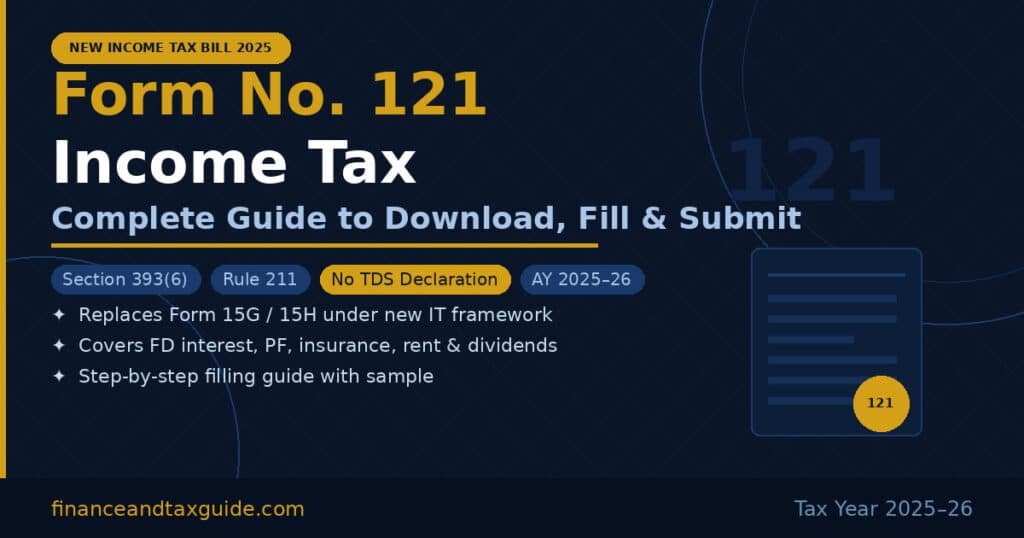 Form No 121